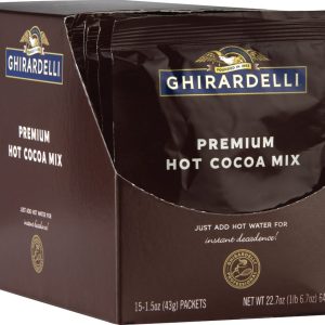 ghirardelli Hot Cocoa Pouch - Just Add Water (6 Display Cases)