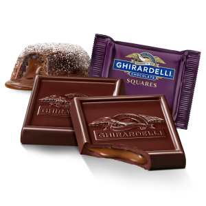 ghirardelli Dark Chocolate Lava Cake SQUARES Case Pack (430 ct)